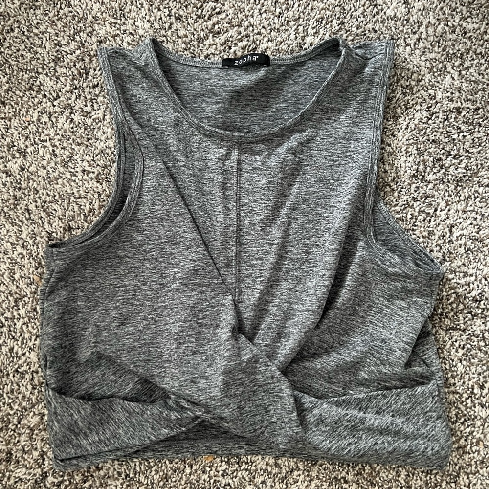 TWO crop workout tops, ZOBHA brand, Size: XL